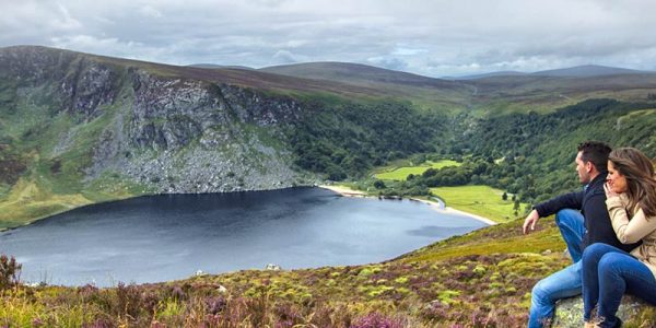 Lough Tay, also known as the "Guinness Lake"